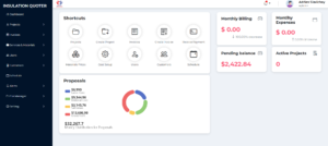 InsulationQuoter Software Web
